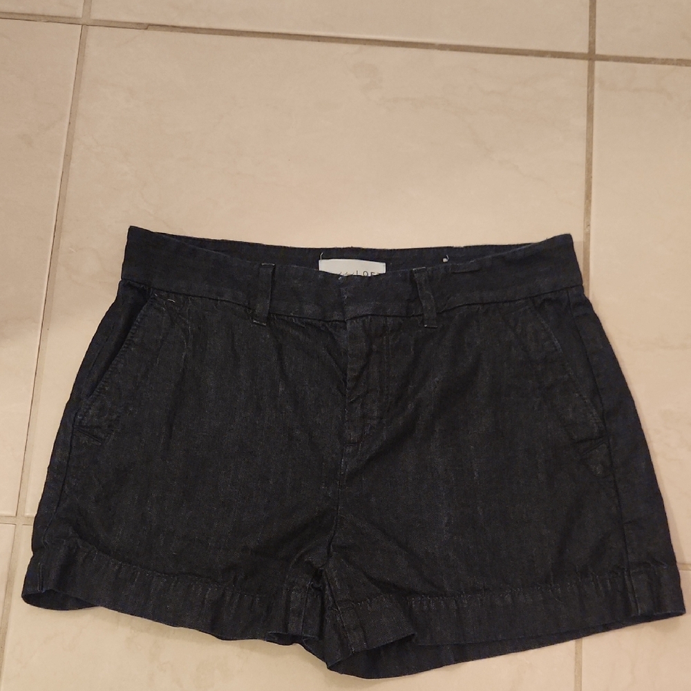 LOFT Dark Denim Jean Shorts
